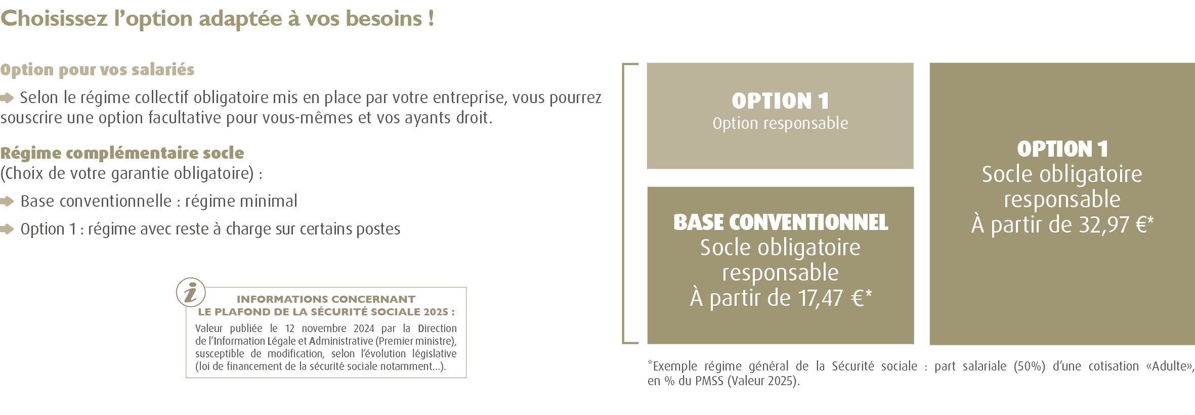 Complémentaire santé CCN Assainissement / Complémentaire Branche Assainissement Maintenance Industrielle / Mutuelle CCN Assainissement Maintenance / Mutuelle Branche Assainissement Maintenance Industrielle / Convention Collective Assainissement Maintenance Industrielle (Accord santé convention collective assainissement maintenance industrielle) 100% Santé : structure régime général de la Sécurité Sociale / Mutuelle MAIAGE